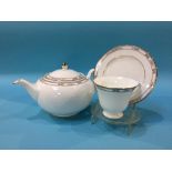 A large quantity of Wedgwood 'Colchester' and a quantity of Wedgwood 'Satin'