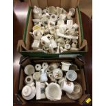 A quantity of crested ware