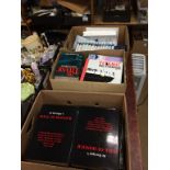 Three boxes of books, Military history