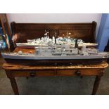 A remote controlled Royal Naval Ship