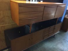 Two teak sideboards