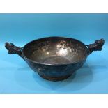 An Oriental plated bowl