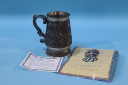 A Franklin Mint 'Victory at Trafalgar' tankard