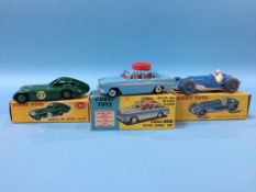 A Dinky 230 Talbot, a 163 Bristol and a Corgi 236 Austin A60-