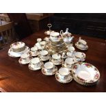 A large quantity of Royal Albert Old Country Roses china
