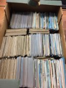 A quantity of old postcards