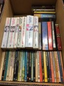 A collection of Michael Moorcock books etc.