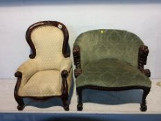 Two child's chairs