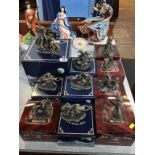 Ten boxed Myth and Magic figures