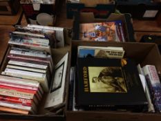 Three boxes of books, Military History