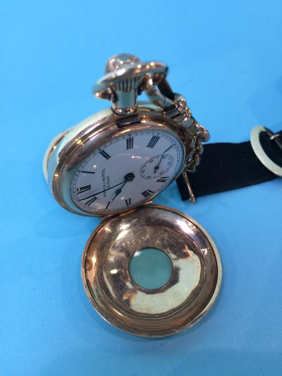 A Ladies Elgin half Hunter pocket watch - Image 5 of 5