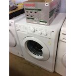 An Indesit washing machine
