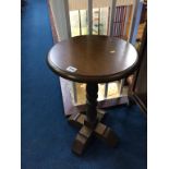 An oak Old Charm occasional table