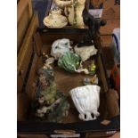 Various figures, to include Royal Doulton and Hummel etc.