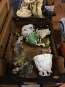 Various figures, to include Royal Doulton and Hummel etc.