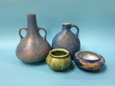 Four pieces of various Chameleon ware