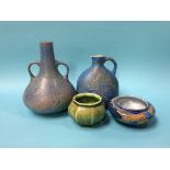 Four pieces of various Chameleon ware