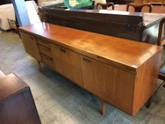 A Greaves and Thomas teak sideboard