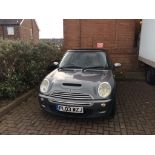 Mini Cooper S, first registered 11/08/2003, petrol, mileage 121000, MOT 26th October 2022