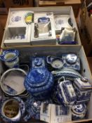 Two boxes of Ringtons china