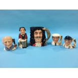 Five boxes Royal Doulton character jugs, to include Brian Johnston etc.