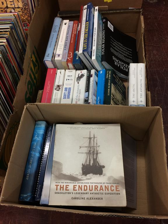 Three boxes of books, Arctic/Antarctic exploration - Image 3 of 3
