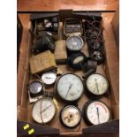 Various gauges etc.