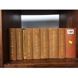 Nine volumes, Wisden Cricketing Almanac, 1914, 15, 16, 20, 21, 23, 24, 25, and 1963