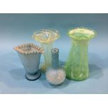 Assorted Victorian glassware