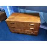 A G Plan teak chest of drawers