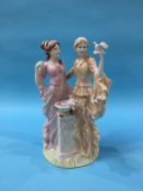 A boxed Wedgwood figure group, 'Peace and Friendship'