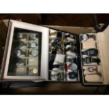 A collection of fashion watches