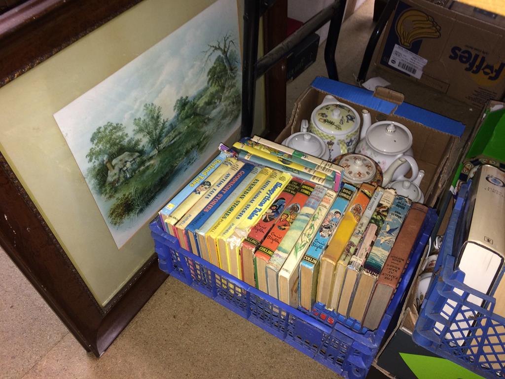 Nine boxes of books and china - Image 4 of 4