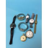 Various wristwatches, to include Seiko, Ensign etc.