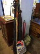 Assorted fishing equipment, to include hardy fly rod and reel etc.