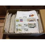 A quantity of 1st day covers