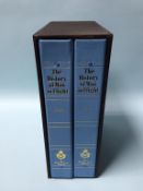 The History of Man in Flight, 50 medallions, in two bound volumes