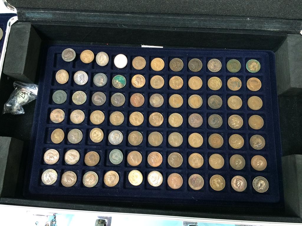 A coin collection, in aluminium case - Image 2 of 7