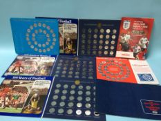 Football coin collection - 'The 1970 Esso World Cup coin collection', 1972, 'Top Team Collection',