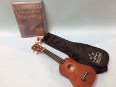 A redwood Ukulele