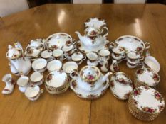 A large quantity of Royal Albert Old Country Roses
