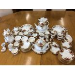 A large quantity of Royal Albert Old Country Roses