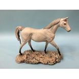 A Royal Doulton model of a dapple grey horse