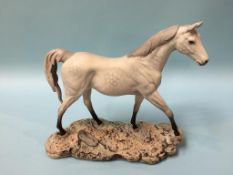 A Royal Doulton model of a dapple grey horse