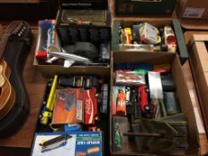 A collection of various toys, die cast etc.