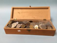 A collection of various coins