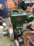 A Ruston and Hornsby stationary engine