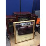 A Victorian mahogany side cabinet