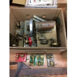 A collection of model stationary engines