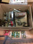 A collection of model stationary engines
